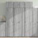 Armoire de rangement sonoma gris 70x42,5x225 cm - Photo n°1