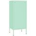 Armoire de rangement Vert menthe 42,5x35x101,5 cm Acier - Photo n°5