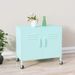 Armoire de rangement Vert menthe 60x35x49 cm Acier - Photo n°1