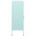 Armoire de rangement Vert menthe 80x35x101,5 cm Acier 4 - Photo n°3