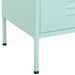 Armoire de rangement Vert menthe 80x35x101,5 cm Acier 4 - Photo n°7