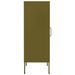 Armoire de rangement Vert olive 42,5x35x101,5 cm Acier 2 - Photo n°4