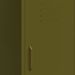 Armoire de rangement Vert olive 42,5x35x101,5 cm Acier 2 - Photo n°7