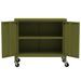 Armoire de rangement Vert olive 60x35x49 cm Acier - Photo n°6