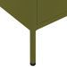 Armoire de rangement Vert olive 80x35x101,5 cm Acier 3 - Photo n°7