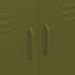 Armoire de rangement Vert olive 80x35x101,5 cm Acier 3 - Photo n°8