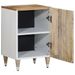 Armoire de salle de bain 38x33,5x58 cm bois massif de manguier - Photo n°3