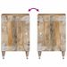 Armoire de salle de bain 38x33,5x58 cm bois massif de manguier - Photo n°6