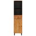 Armoire de salle de bain 38x33x160 cm bois massif d'acacia - Photo n°6