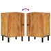 Armoire de salle de bain 38x33x58 cm bois massif d'acacia - Photo n°8