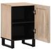 Armoire de salle de bain 38x34x58 cm bois massif de manguier - Photo n°5