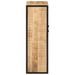 Armoire de salle de bain 40x27x90cm bois massif manguier et fer - Photo n°4