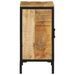 Armoire de salle de bain 40x30x60cm bois massif manguier et fer - Photo n°4