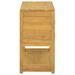 Armoire de salle de bain 85x40x75 cm Bois de teck solide - Photo n°5