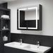Armoire de salle de bain à miroir à LED 80x12,2x68 cm - Photo n°2
