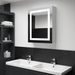 Armoire de salle de bain à miroir LED 50x13x70 cm - Photo n°2
