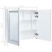 Armoire de salle de bain à miroir LED 80x12,2x68 cm - Photo n°7