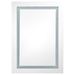 Armoire de salle de bain à miroir LED Gris béton 50x13x70 cm 2 - Photo n°5