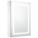 Armoire de salle de bain avec miroir LED 50 x 13 x 70 cm - Photo n°1