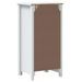 Armoire de salle de bain BERG blanc 40x34x80 cm pin massif - Photo n°6