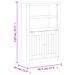 Armoire de salle de bain BERG blanc 69,5x34x110 cm pin massif - Photo n°8