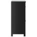 Armoire de salle de bain BERG noir 40x34x80 cm pin massif - Photo n°5