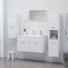 Armoire de salle de bain Blanc 30x30x80 cm - Photo n°5