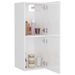 Armoire de salle de bain Blanc brillant 30x30x80 cm - Photo n°3