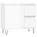 Armoire de salle de bain blanc brillant 65x33x60 cm - Photo n°1