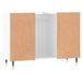 Armoire de salle de bain blanc brillant 80x33x60 cm - Photo n°7