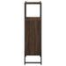 Armoire de salle de bain chêne marron 33x33x120,5 cm - Photo n°7