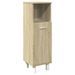 Armoire de salle de bain chêne sonoma 30,5x30x95 cm - Photo n°2