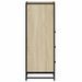 Armoire de salle de bain chêne sonoma 35x37,5x100 cm - Photo n°7