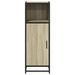 Armoire de salle de bain chêne sonoma 35x37,5x100 cm - Photo n°5