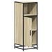 Armoire de salle de bain chêne sonoma 35x37,5x100 cm - Photo n°6