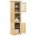 Armoire de salle de bain Corona 50x40x185 cm bois de pin massif - Photo n°1