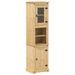 Armoire de salle de bain Corona 50x40x185 cm bois de pin massif - Photo n°2