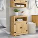 Armoire de salle de bain Corona 70x33x80 cm bois de pin massif - Photo n°1