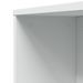 Armoire de salle de bain étroite avec roulettes blanc - Photo n°9