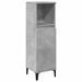 Armoire de salle de bain gris béton 30x30x100 cm - Photo n°2