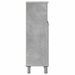 Armoire de salle de bain Gris béton 30x30x95 cm - Photo n°5