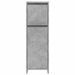 Armoire de salle de bain Gris béton 30x30x95 cm - Photo n°4