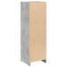 Armoire de salle de bain Gris béton 30x30x95 cm - Photo n°6