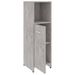 Armoire de salle de bain Gris béton 30x30x95 cm 3 - Photo n°6