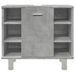 Armoire de salle de bain Gris béton 60x32x53,5 cm - Photo n°5