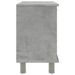 Armoire de salle de bain Gris béton 60x32x53,5 cm - Photo n°6