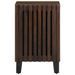 Armoire de salle de bain marron 38x34x58cm bois massif manguier - Photo n°2