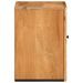 Armoire de salle de bain murale 38x33x48cm bois massif d'acacia - Photo n°6