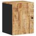 Armoire de salle de bain murale 38x33x48cm bois massif manguier - Photo n°2