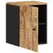 Armoire de salle de bain murale 38x33x48cm bois massif manguier - Photo n°3